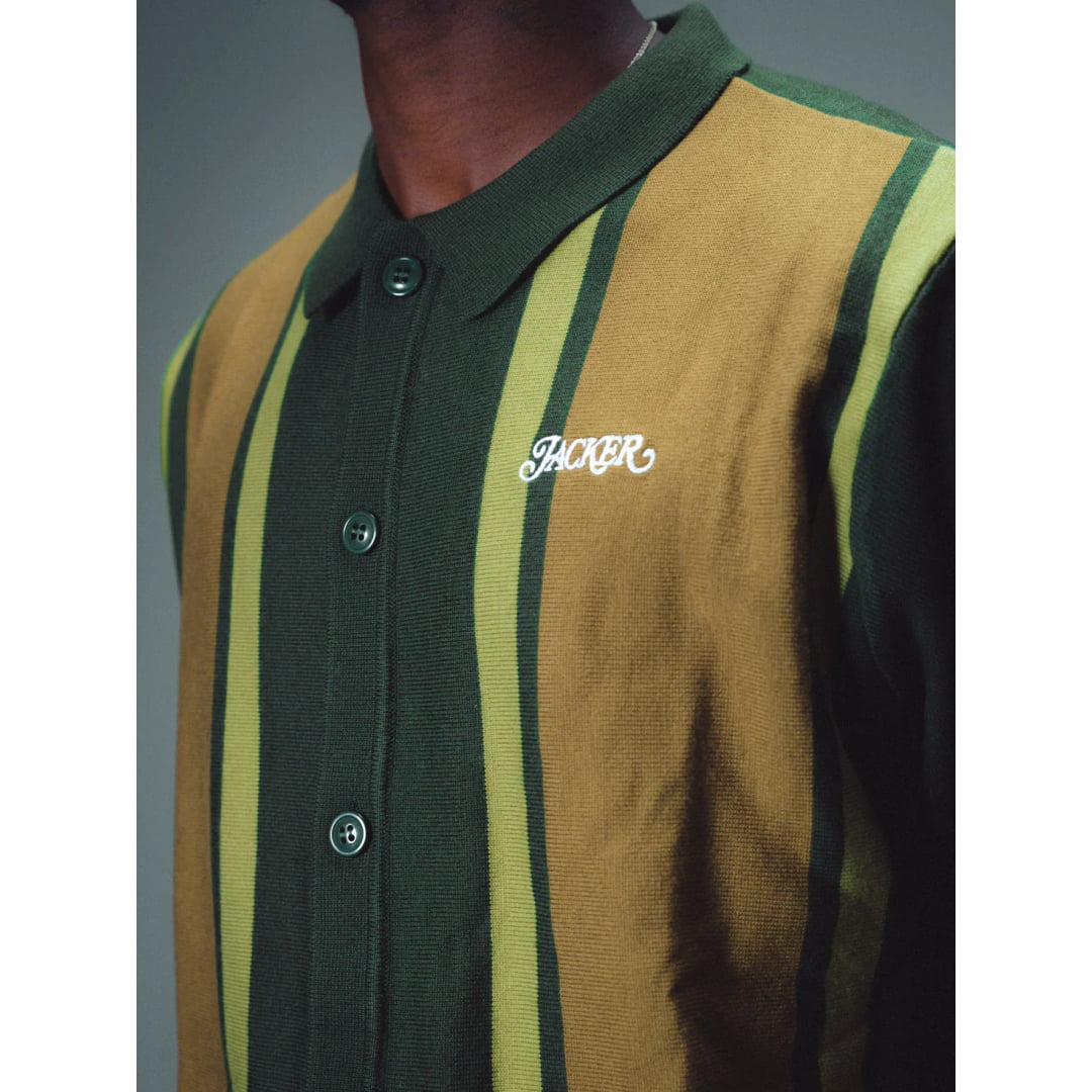 Cardigan Jacker GrandPa Shirt Green - Grandpa Insidshop.com