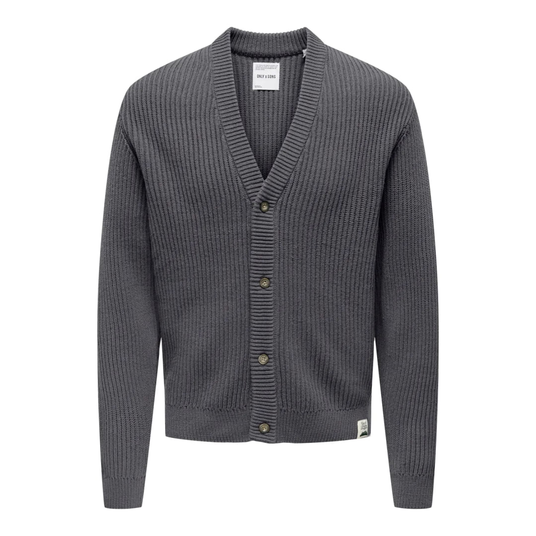 Cardigan Only & Sons Onsfergal Life Reg 7 Rib Card Knit