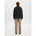 Cardigan Selected SLHMEIS Edit LS Relaxed V-Neck Asphalt