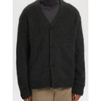 Cardigan Selected SLHMEIS Edit LS Relaxed V-Neck Asphalt