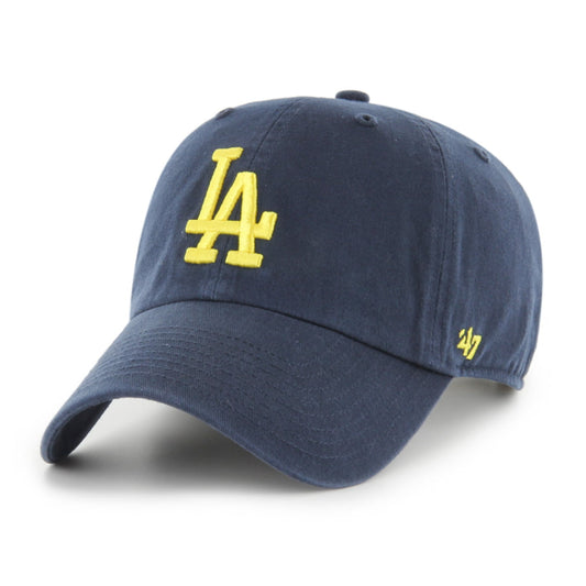 Casquette 47 Brand MLB Los Angeles Dodgers CleanUp Navy