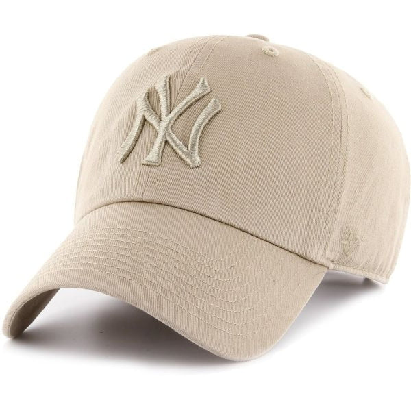 Casquette 47 Brand MLB New York Yankees Clean Up Khaki