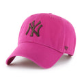 Casquette 47 Brand MLB New York Yankees Clean Up Orchid