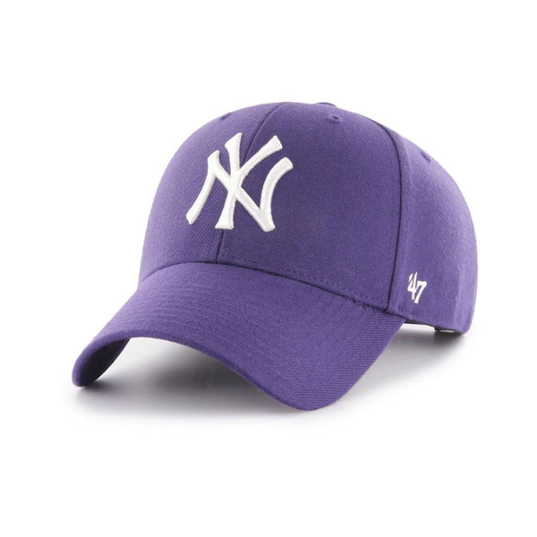 Casquette 47 Brand MLB New York Yankees MVP Snapback Purple