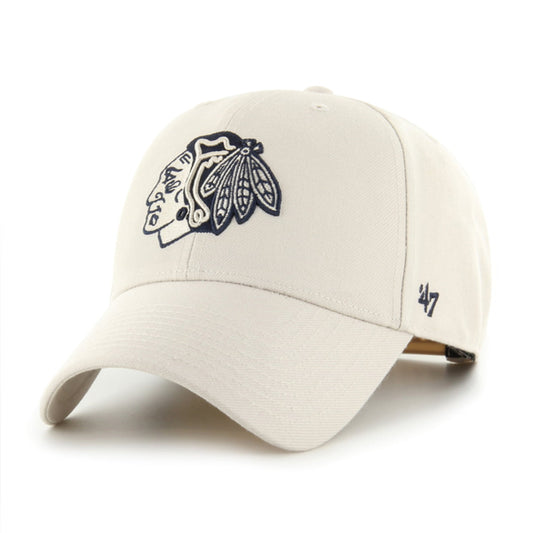 Casquette 47 Brand NHL Chicago BlackHawks MVP Snapback Bone