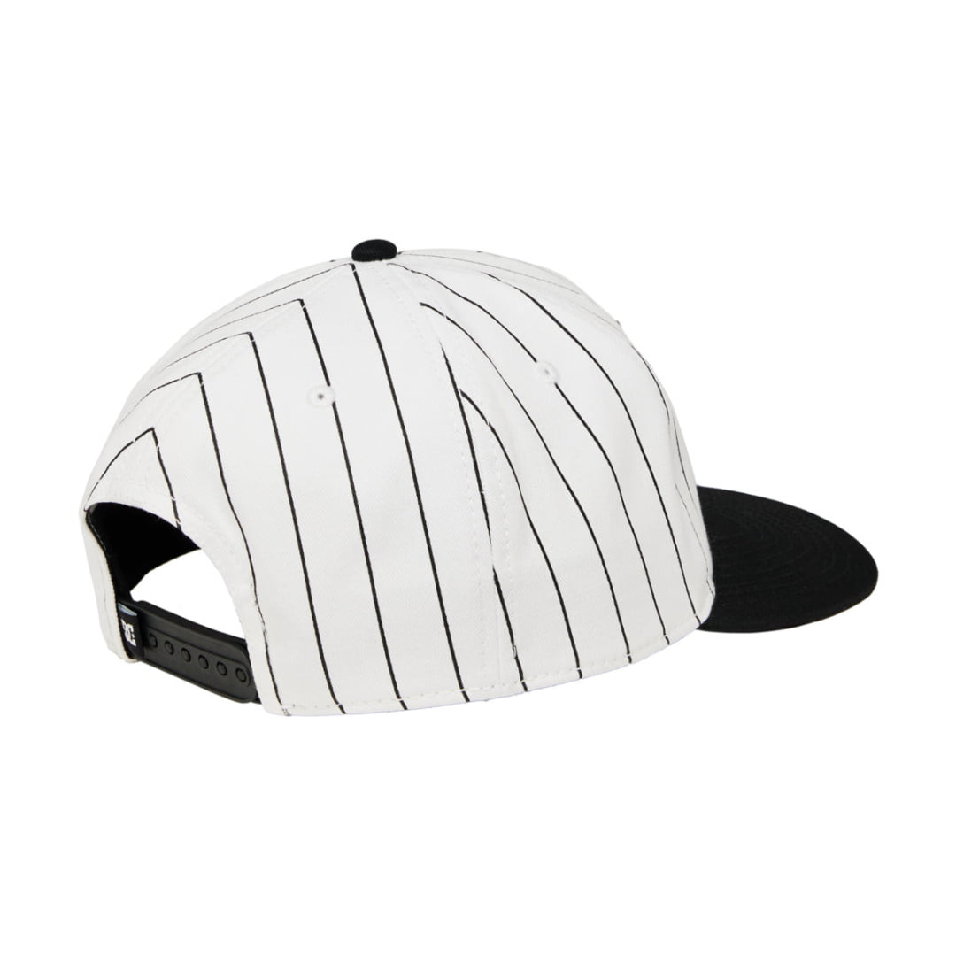 Casquette DCShoes Dugout Snapback White Pinstripe - O/S