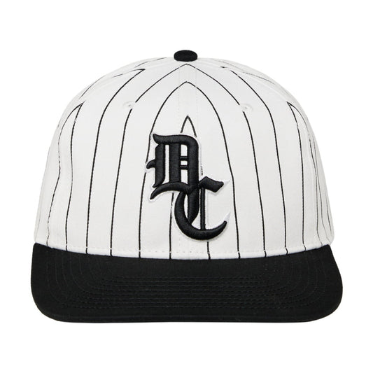 Casquette DCShoes Dugout Snapback White Pinstripe - O/S
