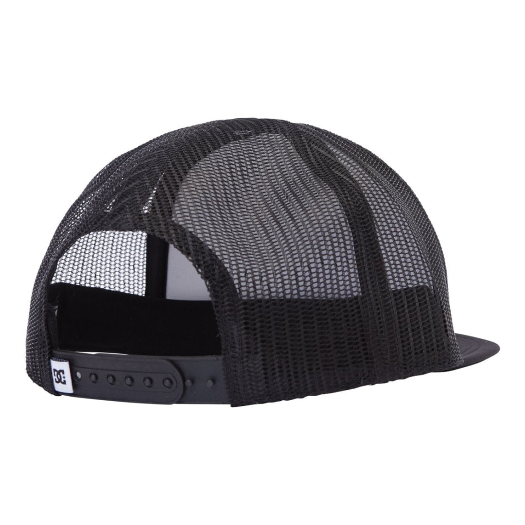 Casquette DCSHOES Gas Station Trucker White Black - Unique