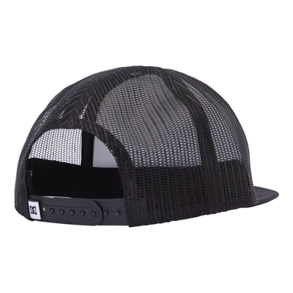 Casquette DCSHOES Gas Station Trucker White Black - Unique