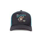 Casquette Djinn’s Trucker HFT DNC Flamingo Black - Unique