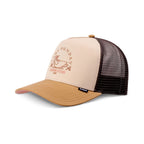 Casquette Djinn’s Trucker HFT Lazy Bird Khaki Wheat Brown