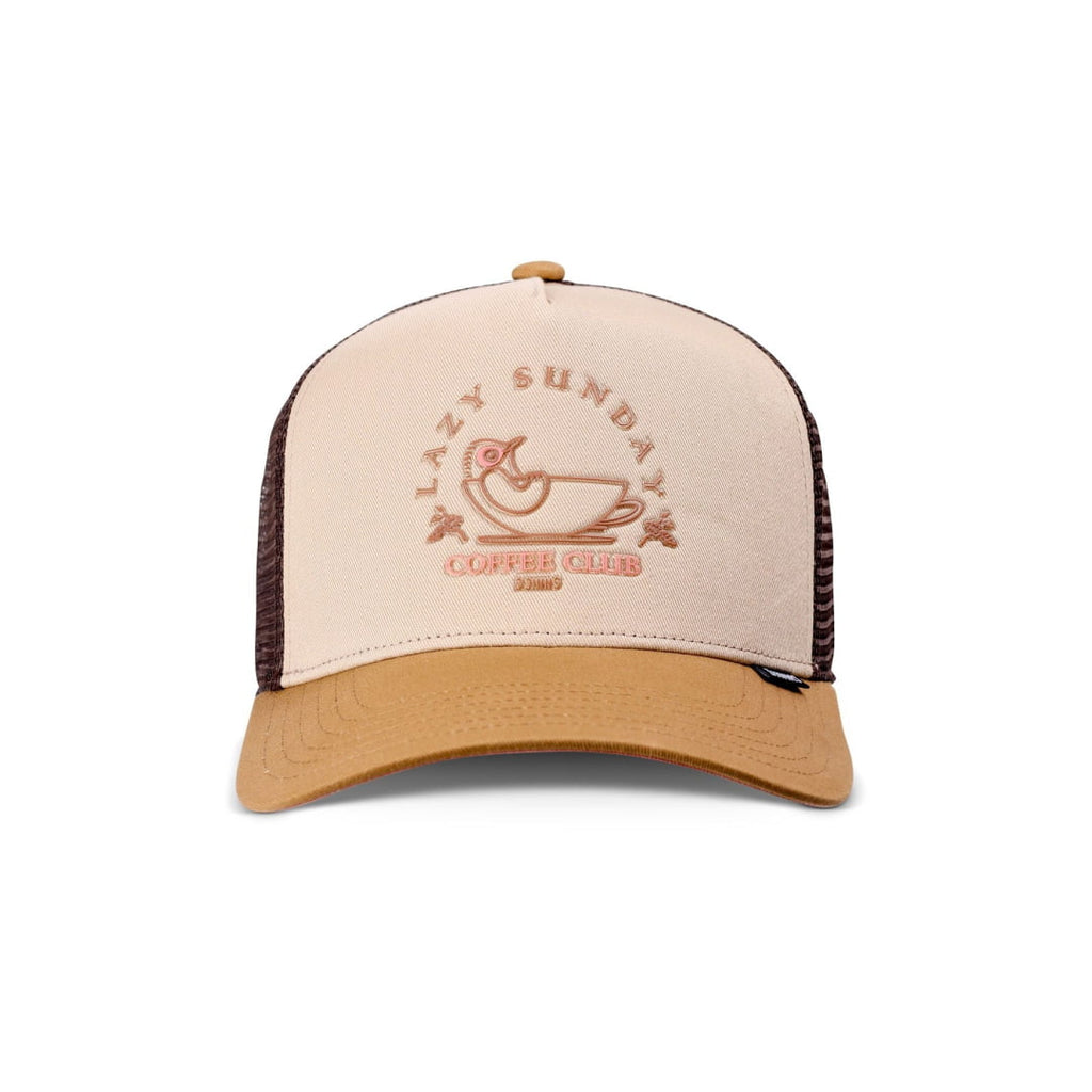 Casquette Djinn’s Trucker HFT Lazy Bird Khaki Wheat Brown