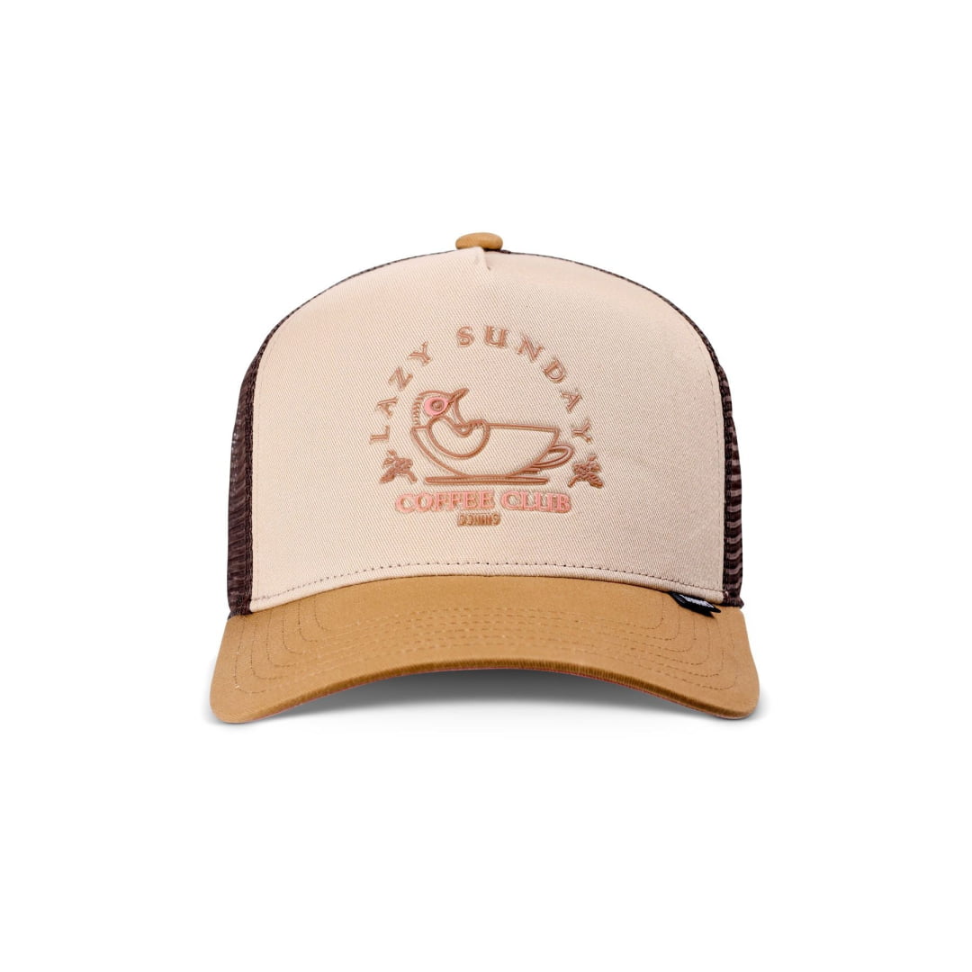 Casquette Djinn’s Trucker HFT Lazy Bird Khaki Wheat Brown