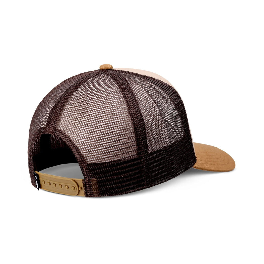 Casquette Djinn’s Trucker HFT Lazy Bird Khaki Wheat Brown