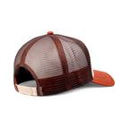 Casquette Djinn’s Trucker HFT LSCC Funky Patch White Brown