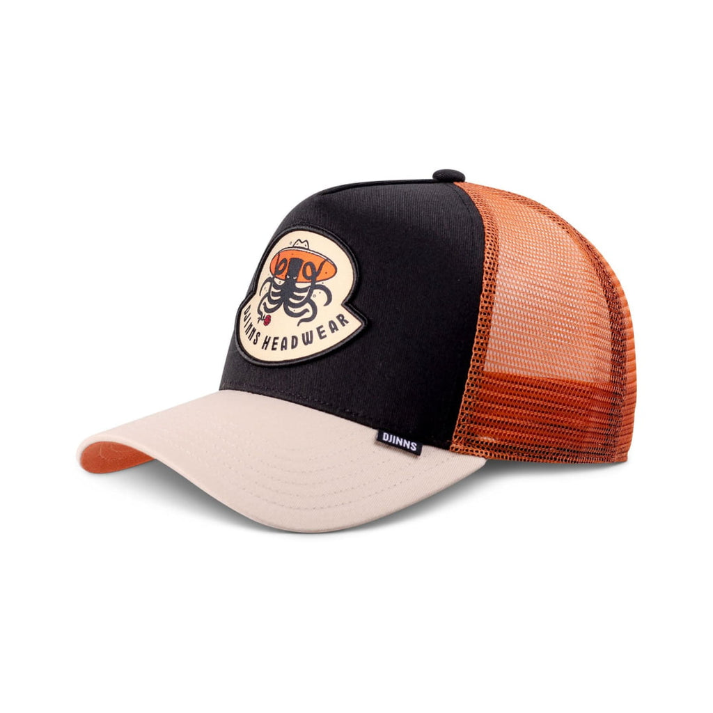 Casquette Djinn’s Trucker HFT Rose Kraken Black Khaki