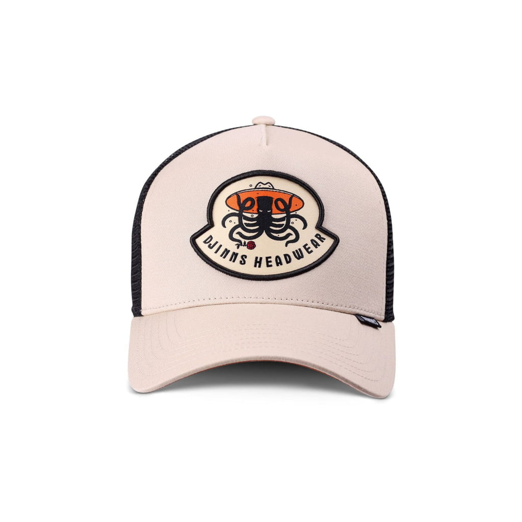 Casquette Djinn’s Trucker HFT Rose Kraken Khaki - Unique