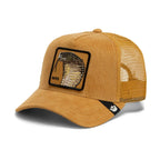Casquette Goorin Bros Corduroy Boss Trucker Amber - Unique