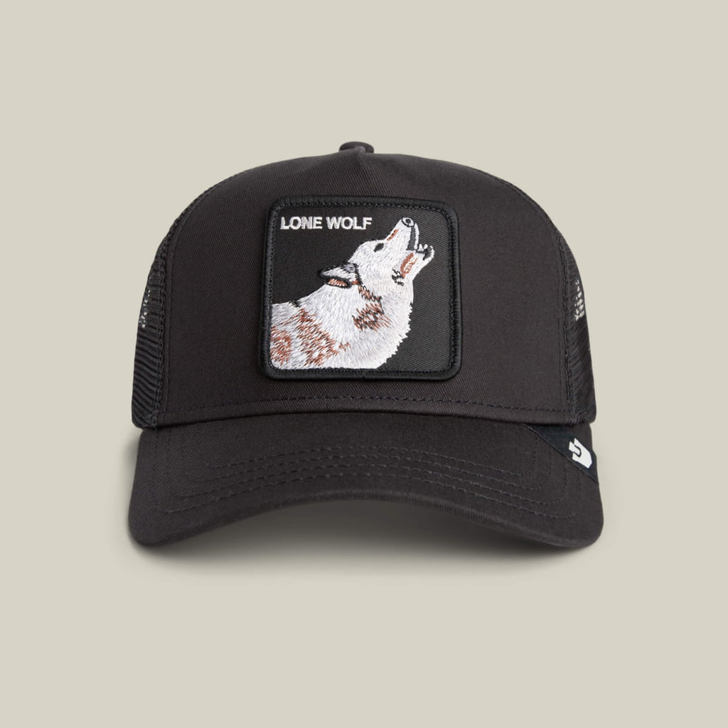 Casquette Goorin Bros Lone Wolf Trucker Void - Unique