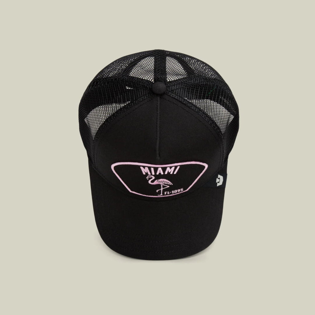 Casquette Goorin Bros Miami Trucker Black - Unique / Void