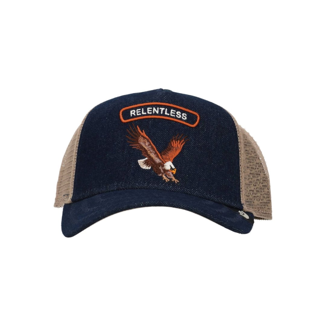 Casquette Goorin Bros Represent Denim Rocker Blue - Unique