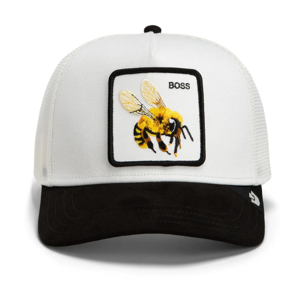 Casquette Goorin Bros Suede Boss Bee Trucker Dust Void