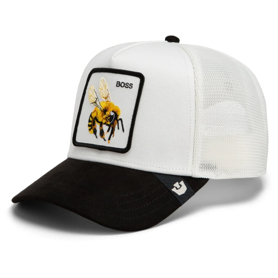 Casquette Goorin Bros Suede Boss Bee Trucker Dust Void