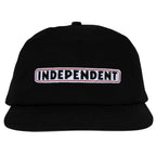Casquette Independent Bar Logo Snapback Black - Unique