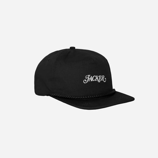 Casquette Jacker Classic 5 Panel Black - Unique