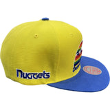 Casquette Mitchell & Ness NBA Core Side SnapBack Nuggets -