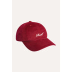 Casquette Reell Single Script Dark Red Cord - Unique
