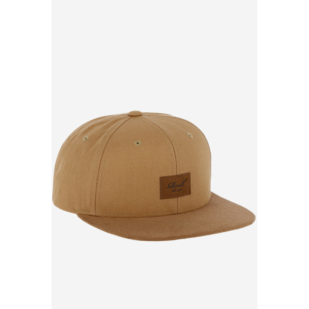 Casquette Reell Suede Cap Ocre Brown - Unique