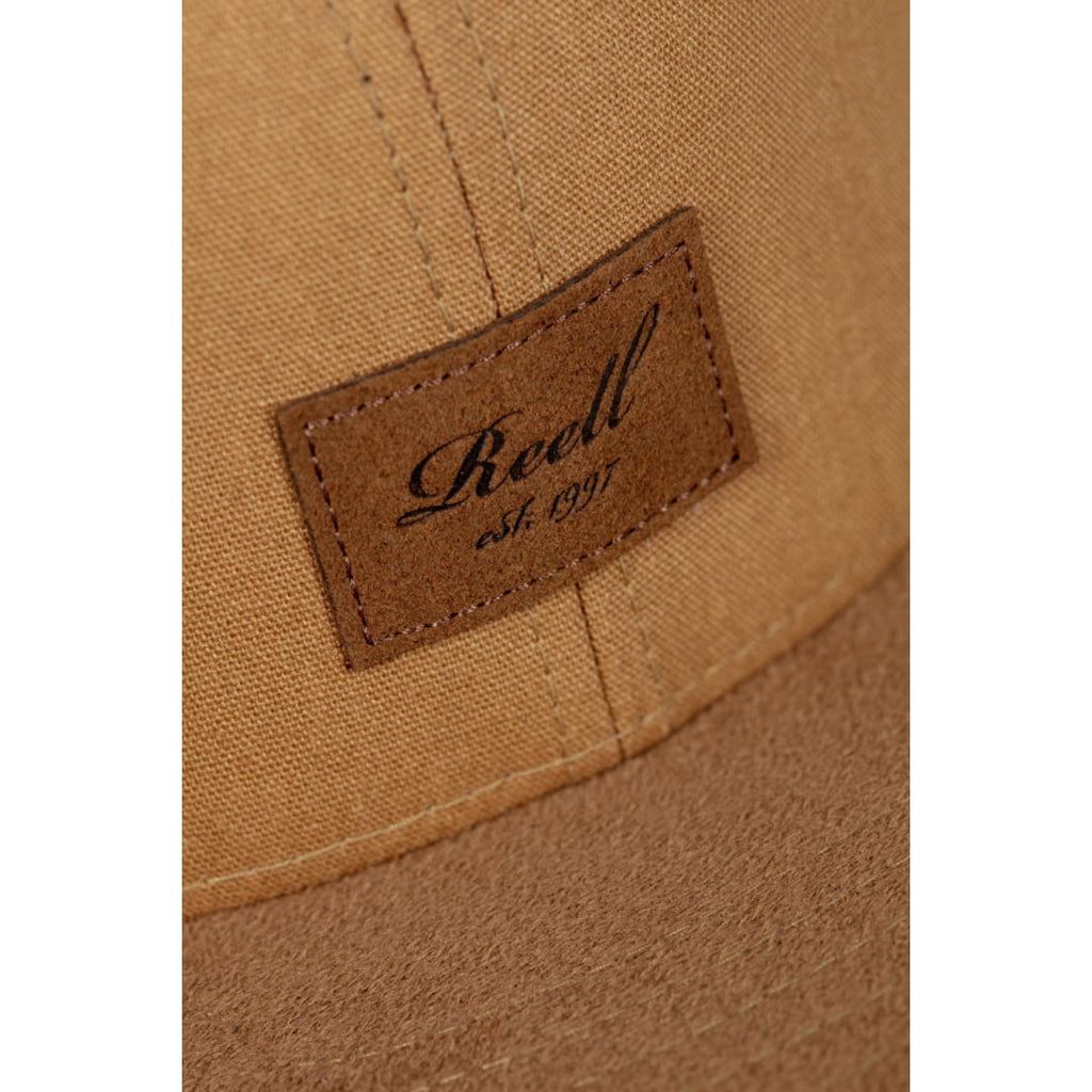 Casquette Reell Suede Cap Ocre Brown - Unique