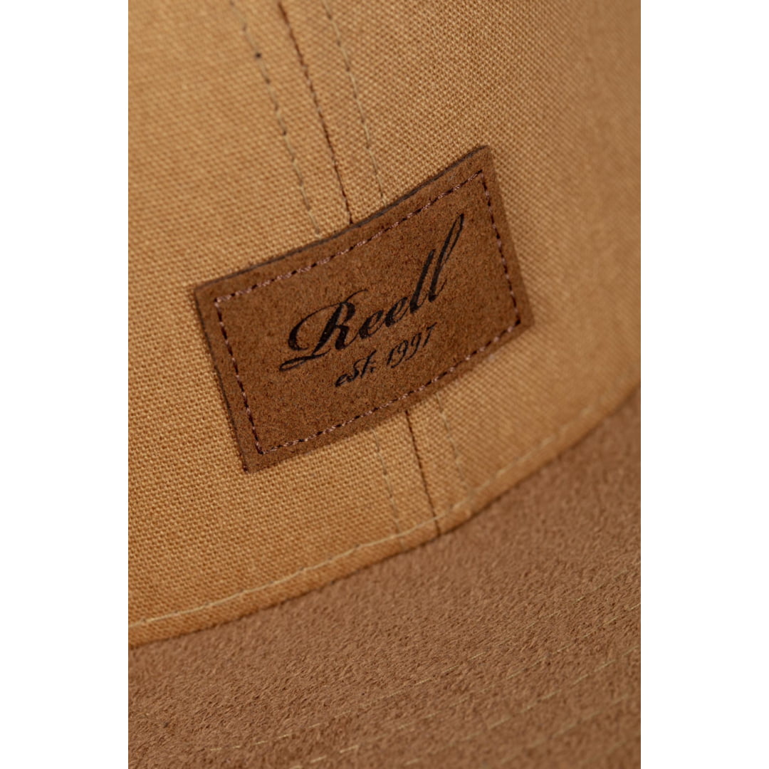 Casquette Reell Suede Cap Ocre Brown - Unique