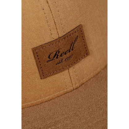 Casquette Reell Suede Cap Ocre Brown - Unique