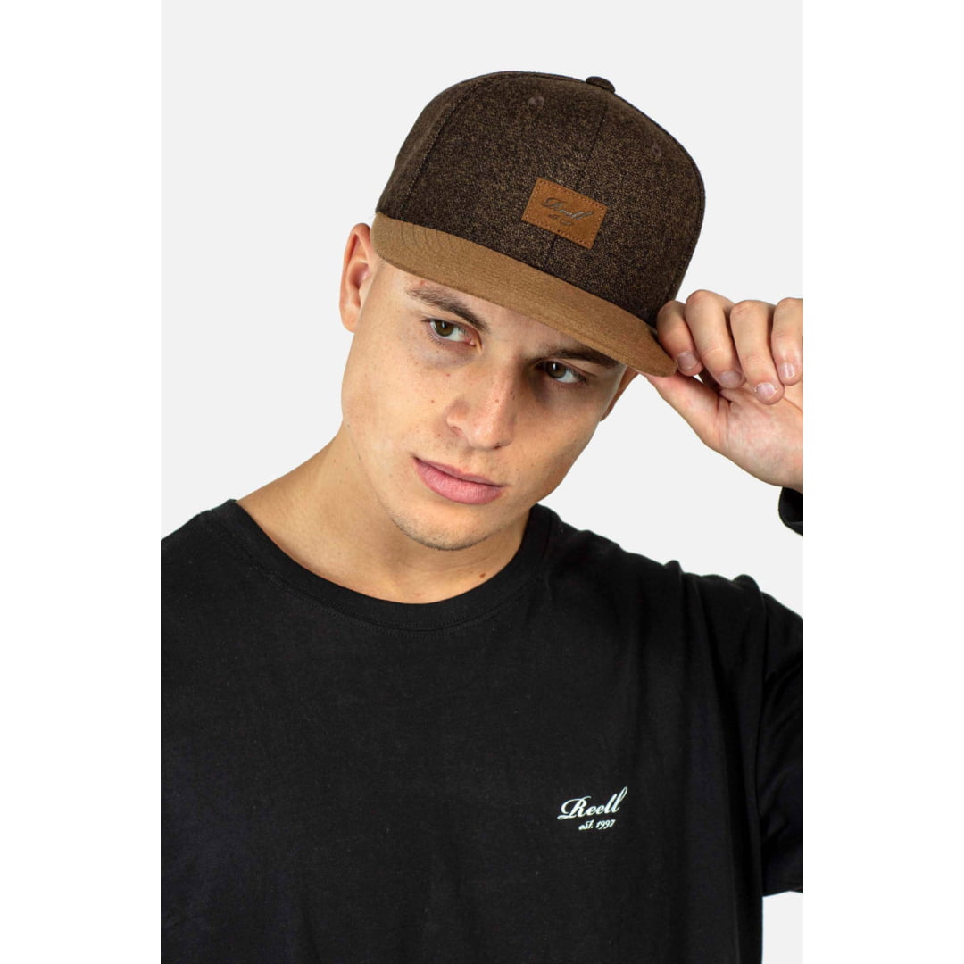 Casquette Reell Suede Heather Olive - Unique / Insidshop.com