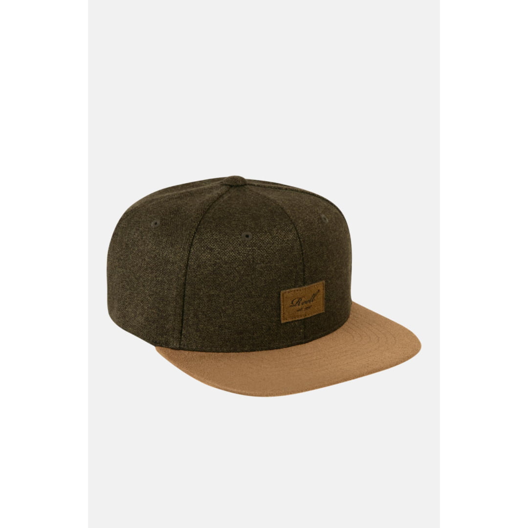 Casquette Reell Suede Heather Olive - Unique / Insidshop.com