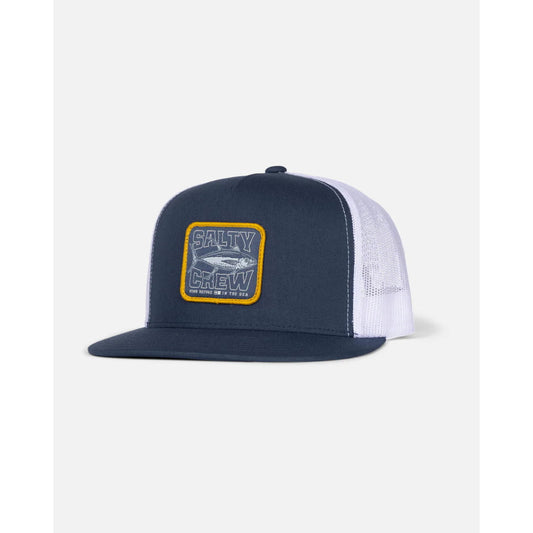 Casquette Salty Crew Big Game Trucker Navy White - Unique