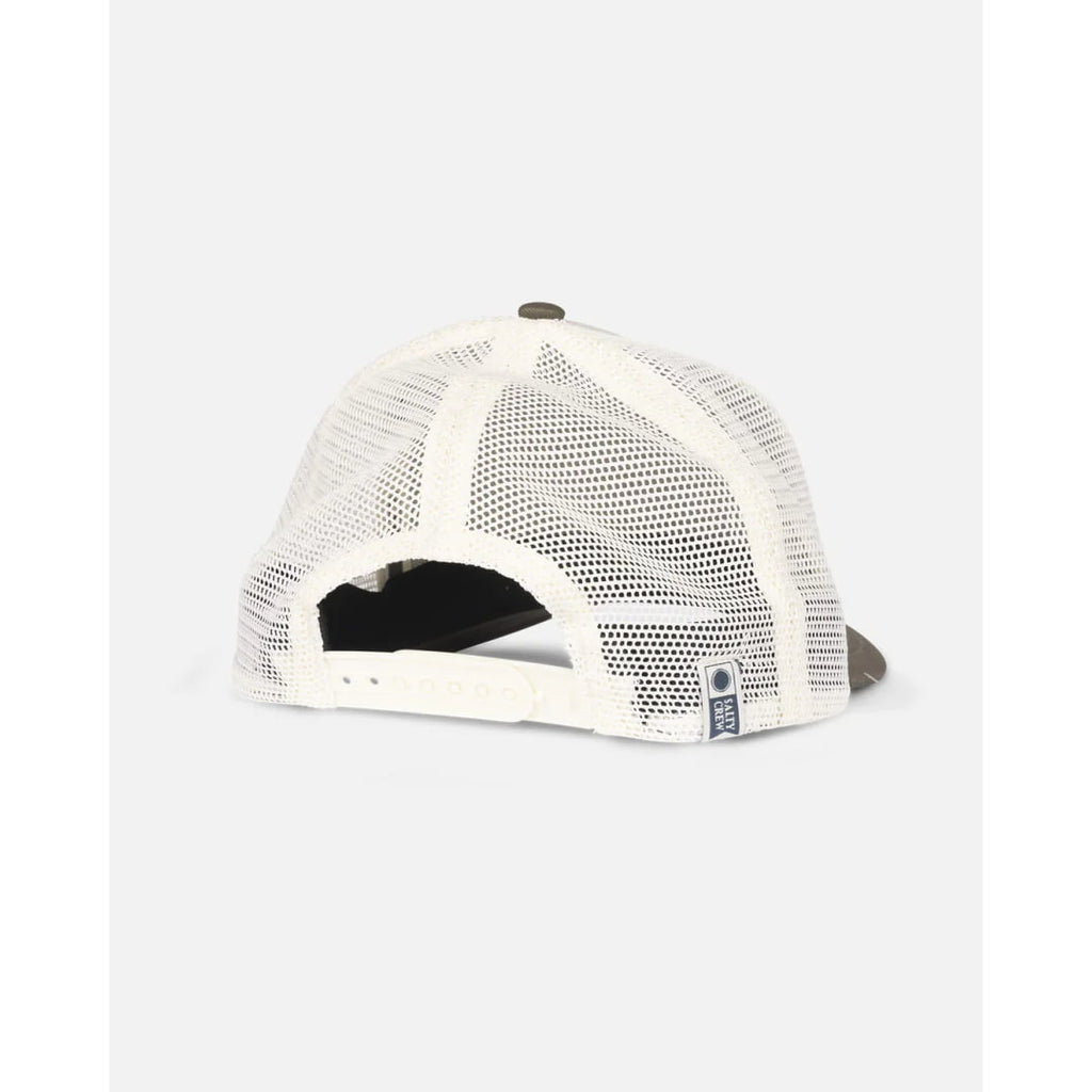 Casquette Salty Crew Wahoo Stamp Retro Trucker Oyster Olive