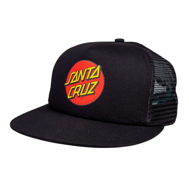 Casquette Santa Cruz Cap Classic Dot Mesh Full Black -