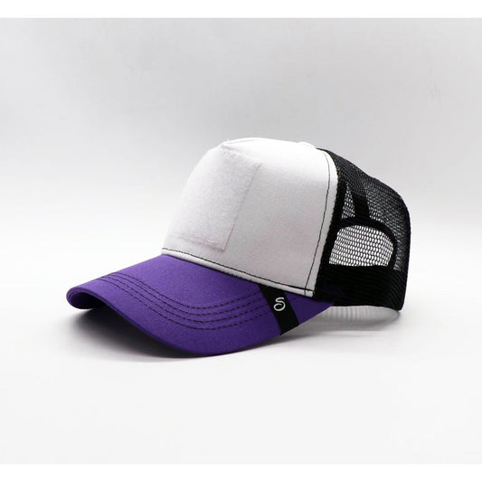 Casquette Scratchy’s Trucker Blanc Violet - Scratchys