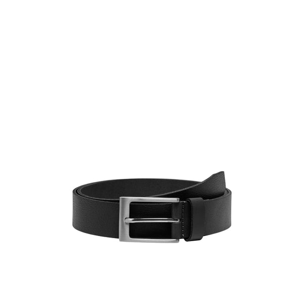 Ceinture Only & Sons Onsbrad Medium Leather Black