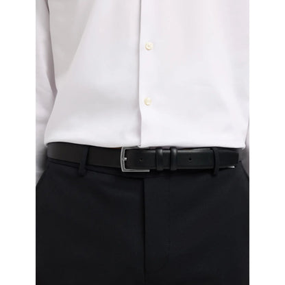 Ceinture Selected SLMCARL Leather Black - Slmcarl