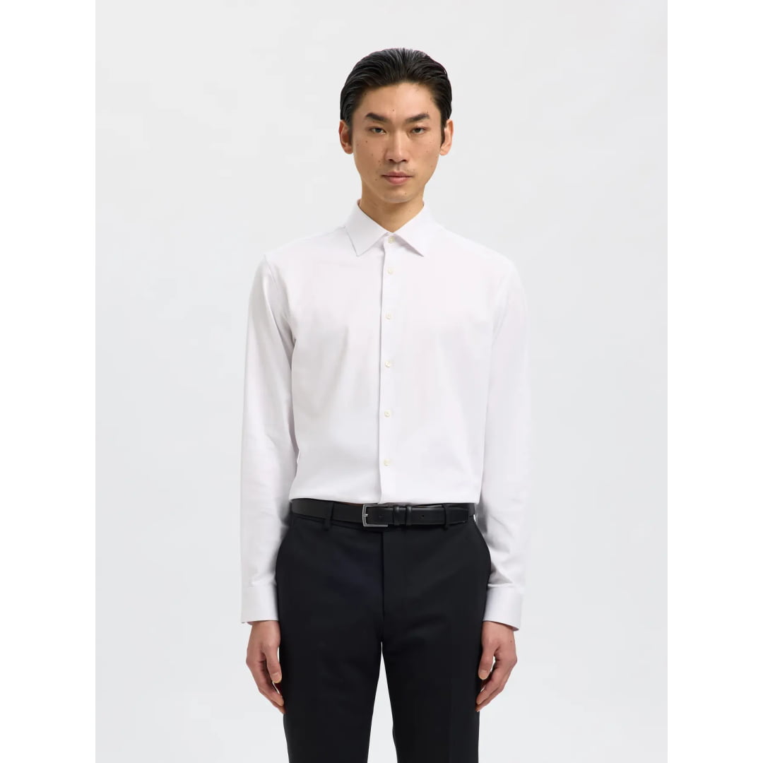 Ceinture Selected SLMCARL Leather Black - Slmcarl