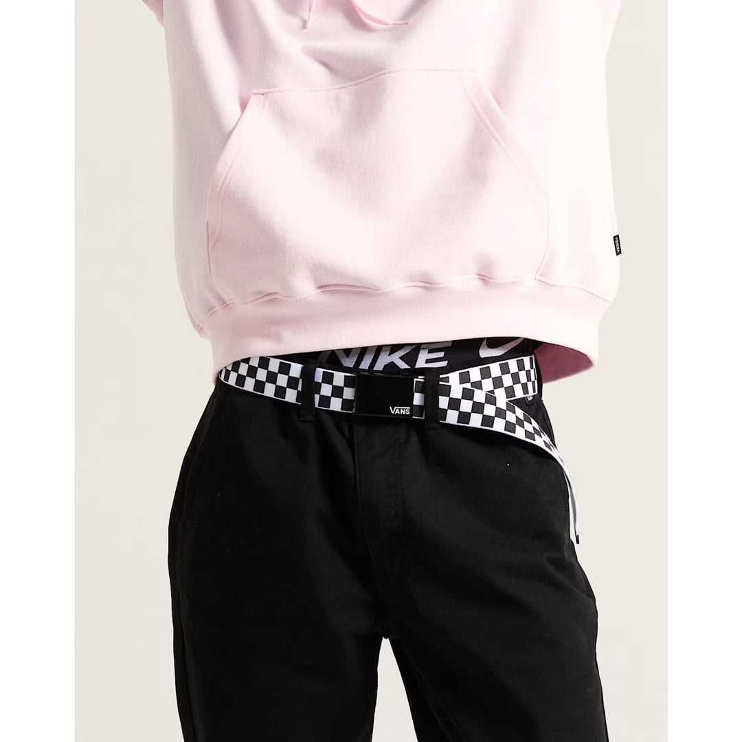 Ceinture VANS Deppster II Web Belt CHBD Black White - One