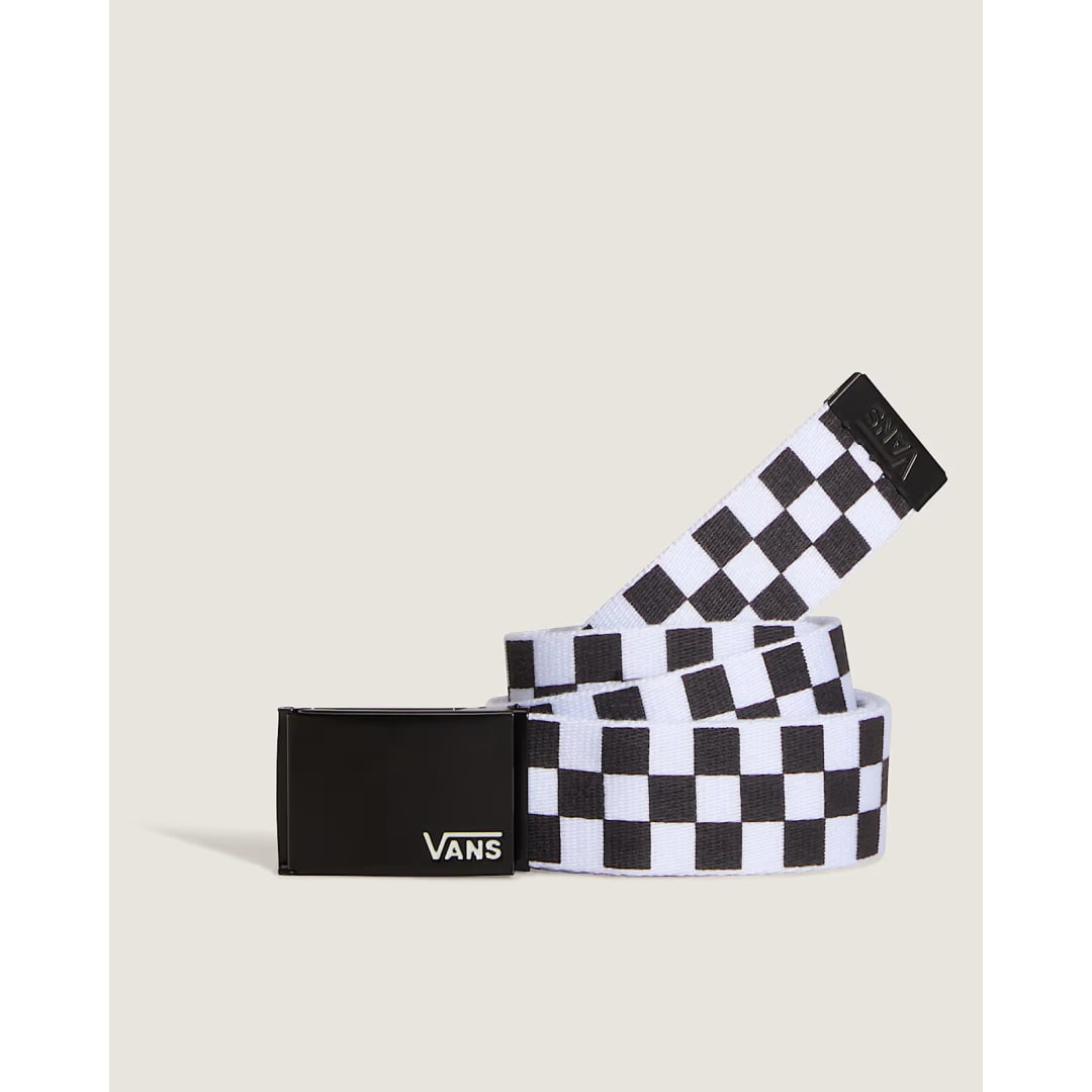 Ceinture VANS Deppster II Web Belt CHBD Black White - One