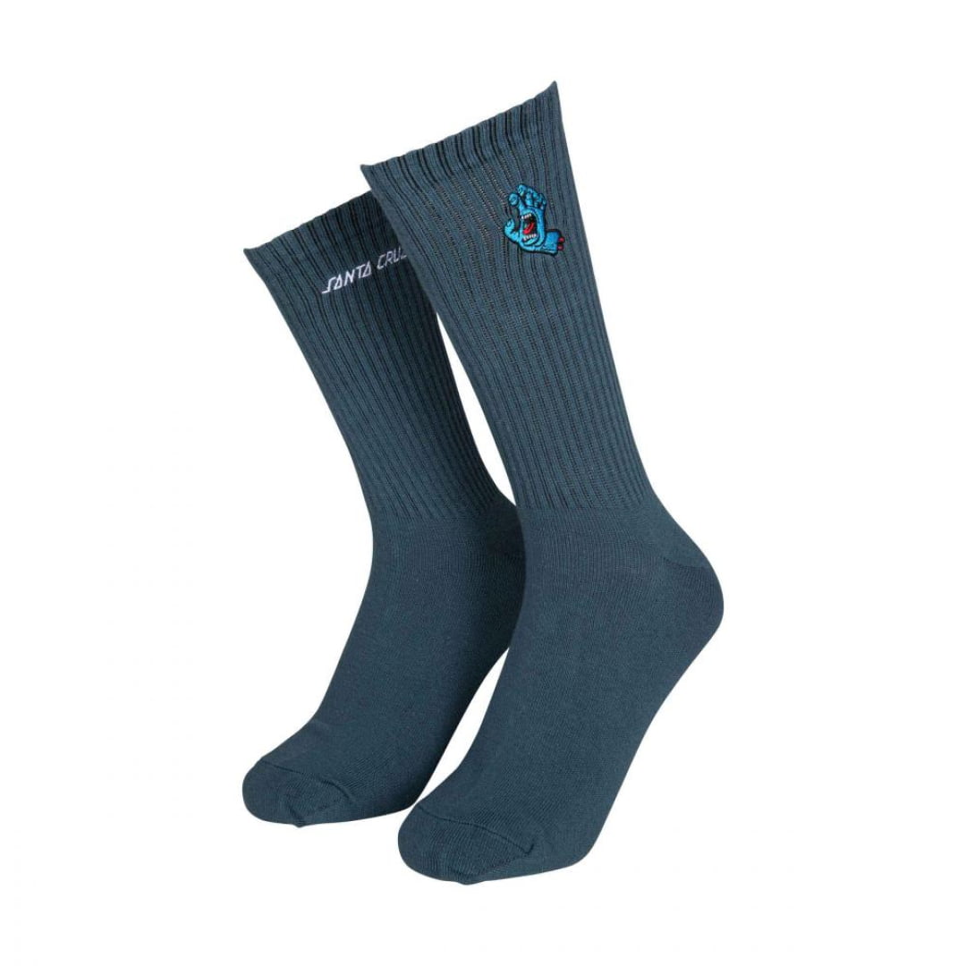 Chaussette Santa Cruz Screaming Mini Hand Storm Grey Unique