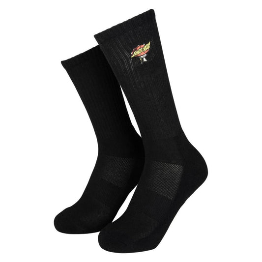 Chaussette Santa Cruz Winkowski Alien Creep Black - 42-45