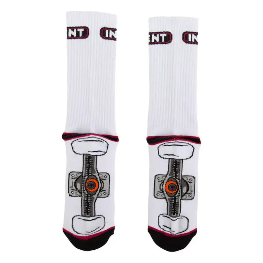 Chaussettes Independent Truck Mid White - Unique