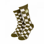 Chaussettes Santa Cruz Daze Check 2 Pack Purple / Green